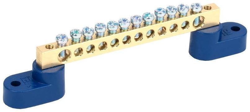 IEK YNN10-69-12C2-K07 Шина нулевая ШНИ-6х9-12 У2-С на 2-х. угл. изол