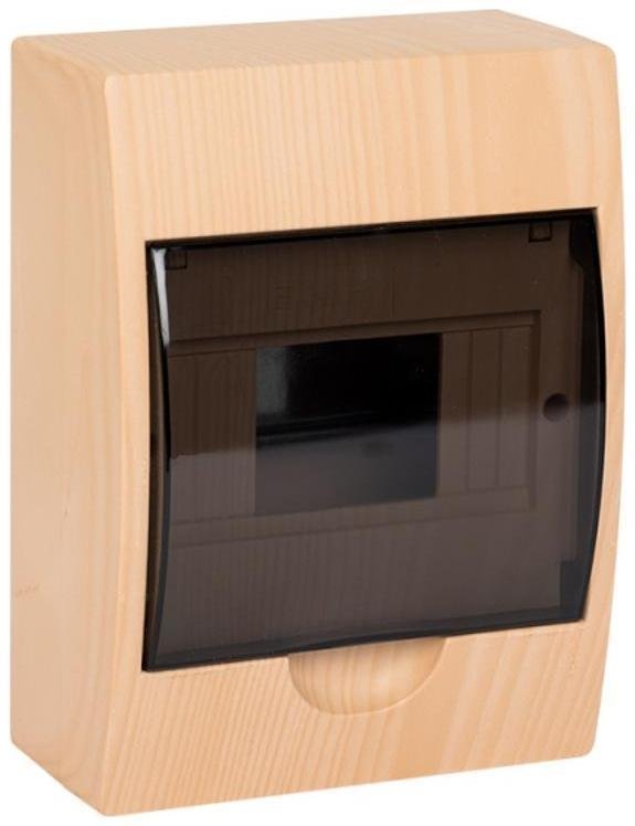 EKF pb40-n-6-light Щит ЩРН-П-6 IP41 светлое дерево PROxima