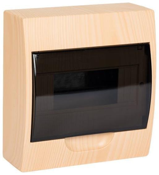 EKF pb40-n-8-light Щит ЩРН-П-8 IP41 светлое дерево PROxima