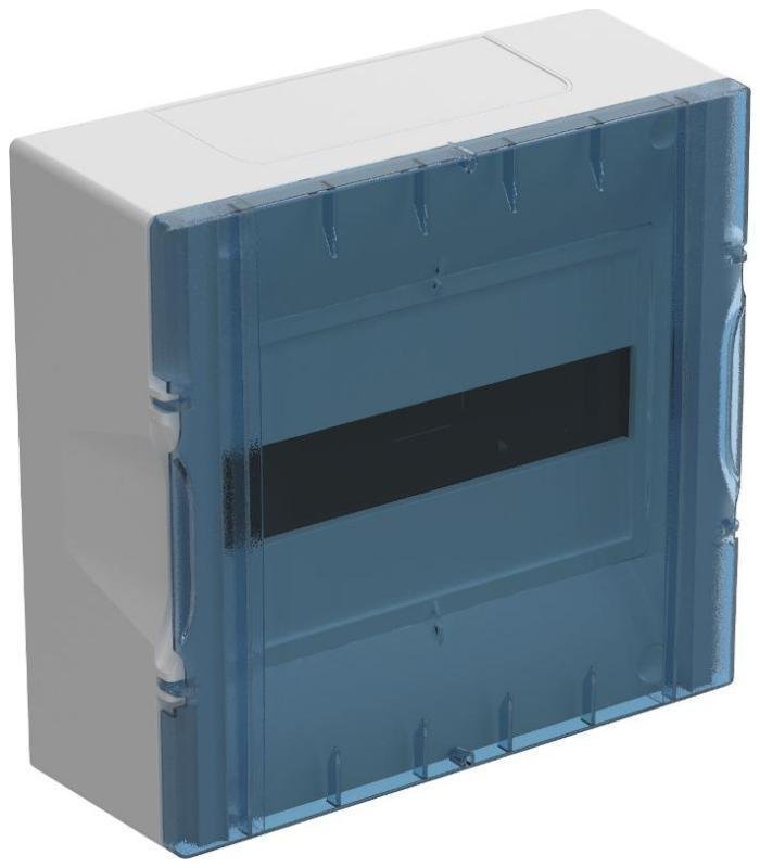 IEK KR5-KP12-N-12-41 Корпус ЩРН-П-12 Krepta 5 IP40 пластик