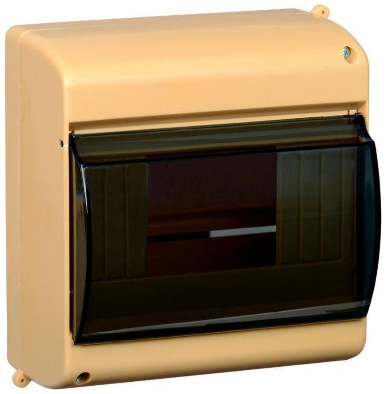 IEK MKP42-N-06-30-09-S Корпус ОП КМПн 2/6 Krepta 3 IP30 для 6-х авт. выкл. прозр. крышка пластик. сосна