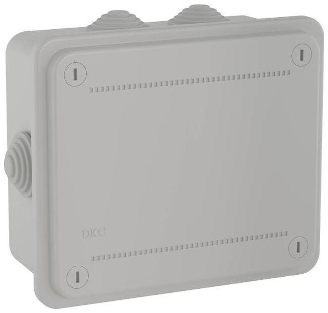 DKC 53900 Коробка распределительная ОП 120х80х50мм IP55 6 каб. ввод