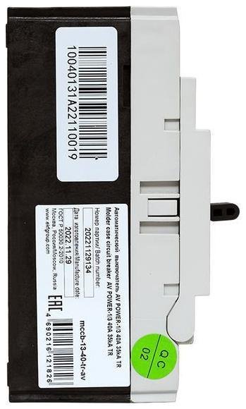EKF mccb-13-40-TR-av Выключатель автоматический 3п 40А 35кА AV POWER-1/3 TR AVERES