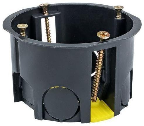 EKF plc-kmp-020-011 Коробка установочная КМП-020-011 для полых стен 71х45 полипропилен пласт. лапки IP30 черн