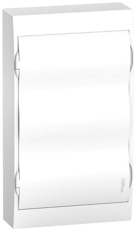 Systeme Electric EZ9E312P2SRU Бокс навесной ОП City9 Box 3 ряда 36мод IP40 IK07 80А 2 клеммы с бел. дверцей SE