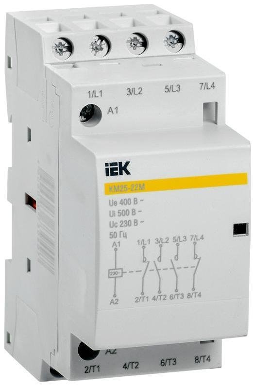 IEK MKK11-25-22 Контактор модульный КМ25-22М AC KARAT