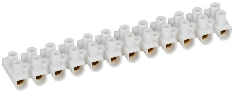 IEK UZV4-010-06 Колодка клеммная ЗВИ-10 н/г 2.5-6кв.мм 12 пар