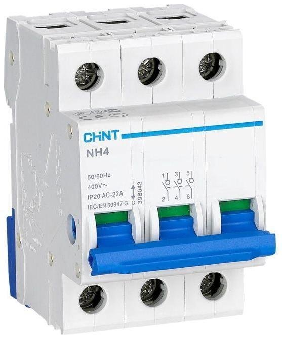 CHINT 398044 Выключатель нагрузки 3п 63А NH4 (R)