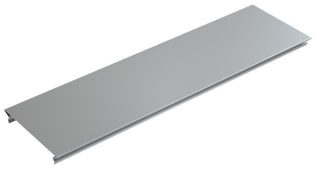 КМ-Профиль LO0521 Крышка для лотка осн.200 L3000 сталь 0.55мм KL200-3000 оцинк. КМ