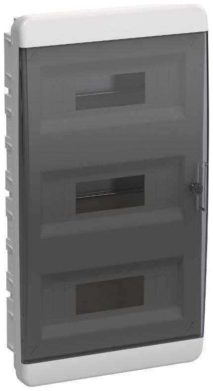 IEK TF5-KP12-V-36-41-K01-K03 Корпус ЩРВ-П-36 TEKFOR IP41 черн. прозр. дверь пластик