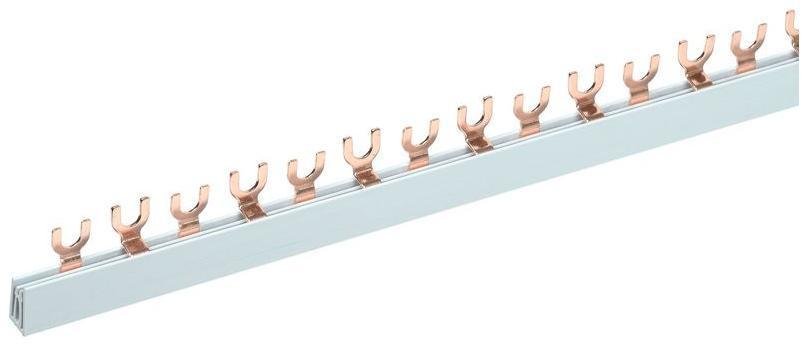 IEK YNS11-2-063 Шина соединительная FORK вилка 2п (дл.1м)