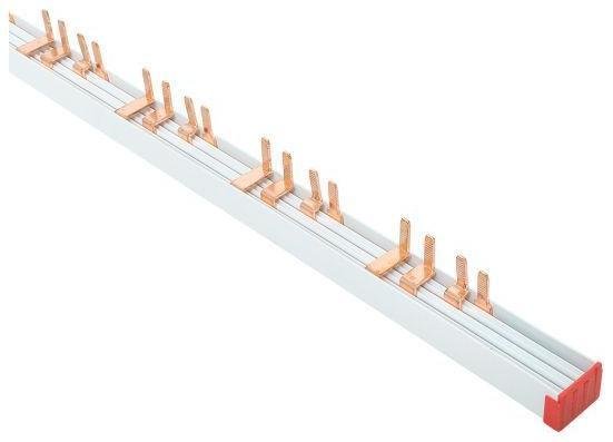 EKF pin-04-63 Шина соединительная PIN 4ф 63А мед. изол. 54мод (дл.1м)