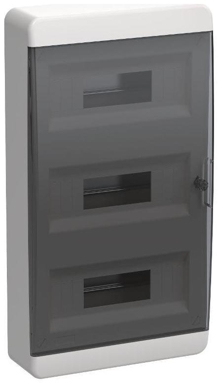 IEK TF5-KP12-N-36-41-K01-K03 Корпус ЩРН-П-36 TEKFOR IP41 черн. прозр. дверь пластик