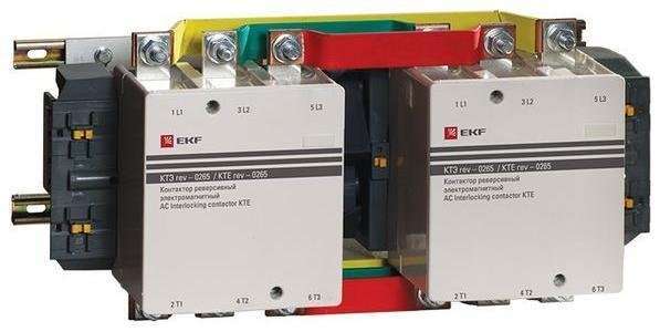 EKF ctr-b-r-265 Контактор реверсивный КТЭ 265А кат. 230В AC 2НО