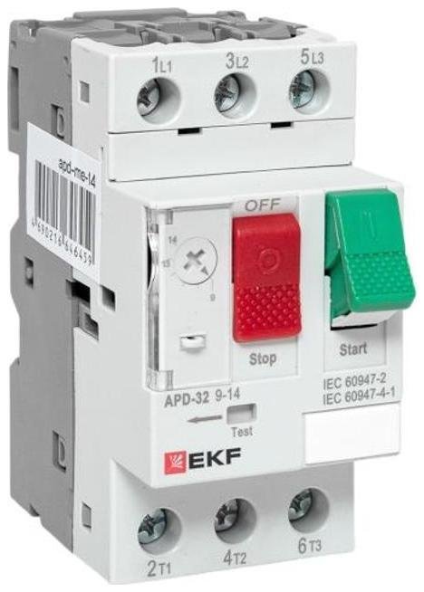EKF apd-me-14 Выключатель автоматический для защиты двигателя АПД-32 9-14А