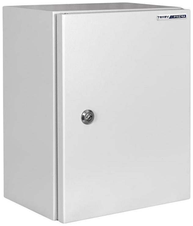 TOKOV electric TKE-PZ-MPB54-1 Корпус ЩМП-1 400х310х220 IP54 с монтажн. панелью метал. PRIZMA