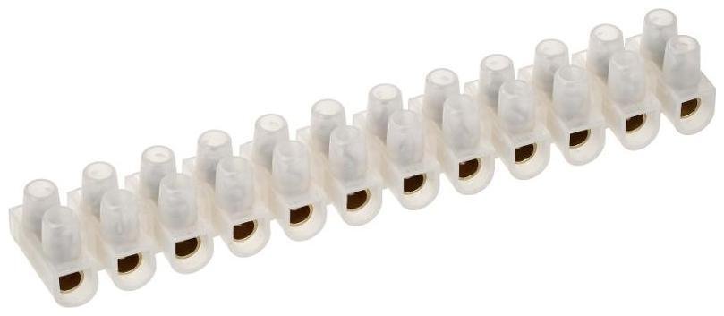 IEK UZV1-060-16 Колодка клеммная ЗВИ-60 6-16кв.мм 12 пар