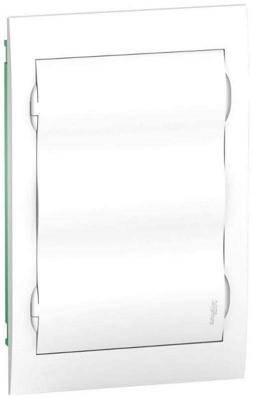 Systeme Electric EZ9E312P2FRU Бокс встраиваемый СП City9 Box 3 ряда 36мод IP40 IK07 80А 2 клеммы с бел. дверцей SE