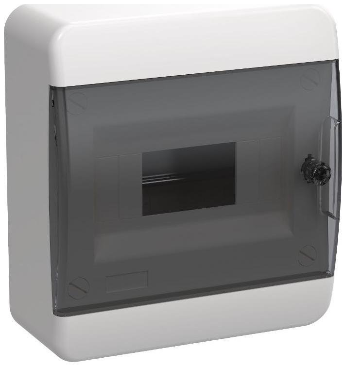 IEK TF5-KP12-N-08-41-K01-K03 Корпус ЩРН-П-8 TEKFOR IP41 черн. прозр. дверь пластик