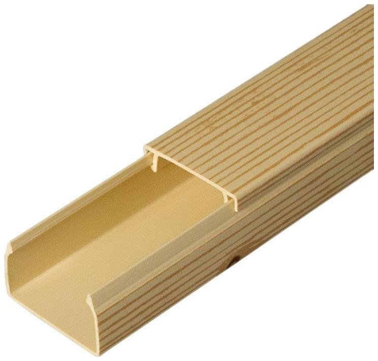 Промрукав PR.025437 Кабель-канал 25х16 L2000 с двойн. замком сосна