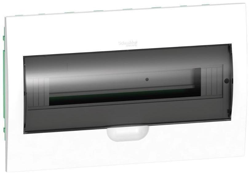 Systeme Electric EZ9E118S2FRU Бокс встраиваемый СП City9 Box 1 ряд 18мод. с прозр. дверцей SE