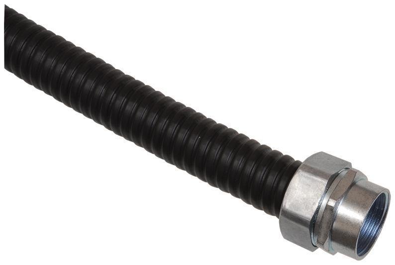 IEK CMP10-20-050 Металлорукав Р3-ЦПнг-20 d20мм с протяжкой черн. ELASTA (уп.50м)