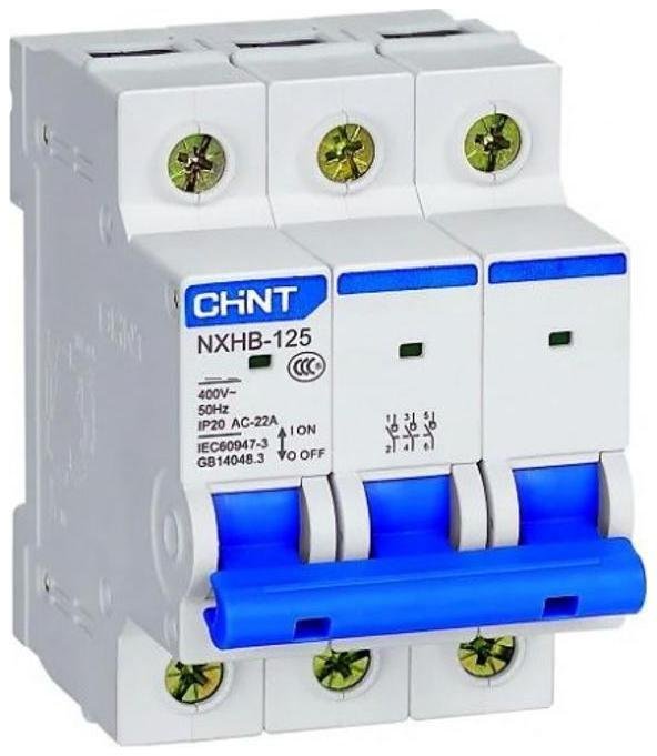CHINT 193182 Выключатель нагрузки 3п 40А NXHB-125 (R)