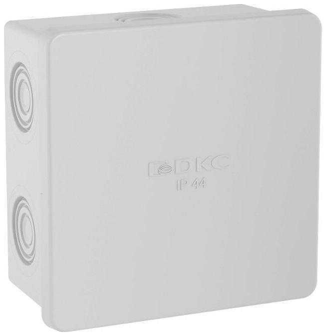 DKC 53700 Коробка распределительная ОП 80х80х40мм IP44 6 каб. ввод