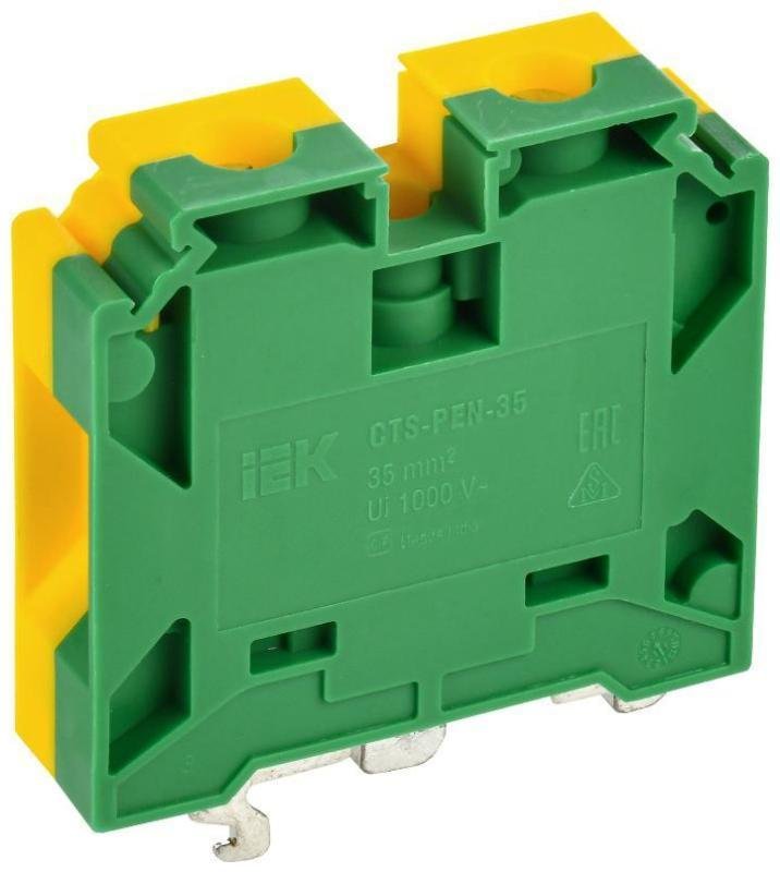 IEK YCT11-02-K52-035 Колодка клеммная CTS-PEN ARMAFIX земля монтаж неск. напр. 35кв.мм