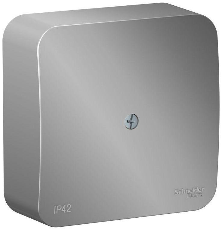 Systeme Electric BLNRK000013 Коробка распределительная ОП Blanca IP42 алюм. SE