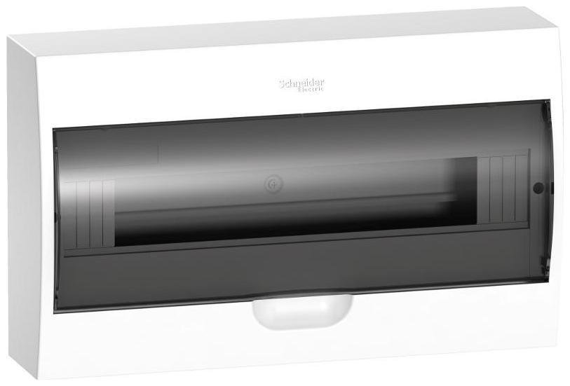 Systeme Electric EZ9E118S2SRU Бокс навесной ОП City9 Box 1 ряд 18мод. с прозр. дверцей SE