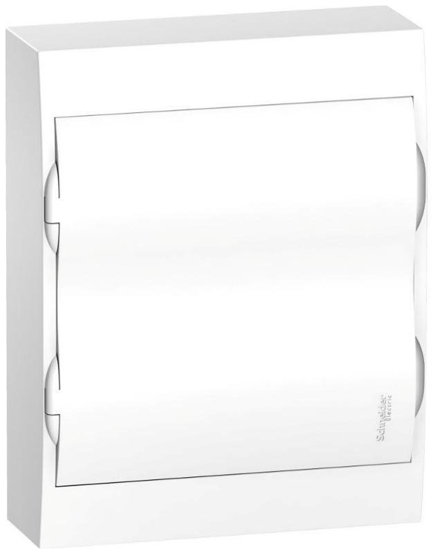 Systeme Electric EZ9E212P2SRU Бокс навесной ОП City9 Box 2 ряда 24мод IP40 IK07 63А 2 клеммы с бел. дверцей SE