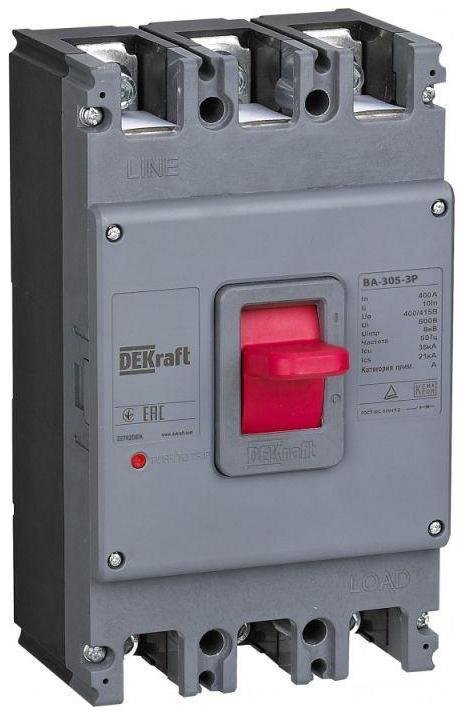 DEKraft 22759DEK Выключатель автоматический 3п 250А 35кА ВА-305