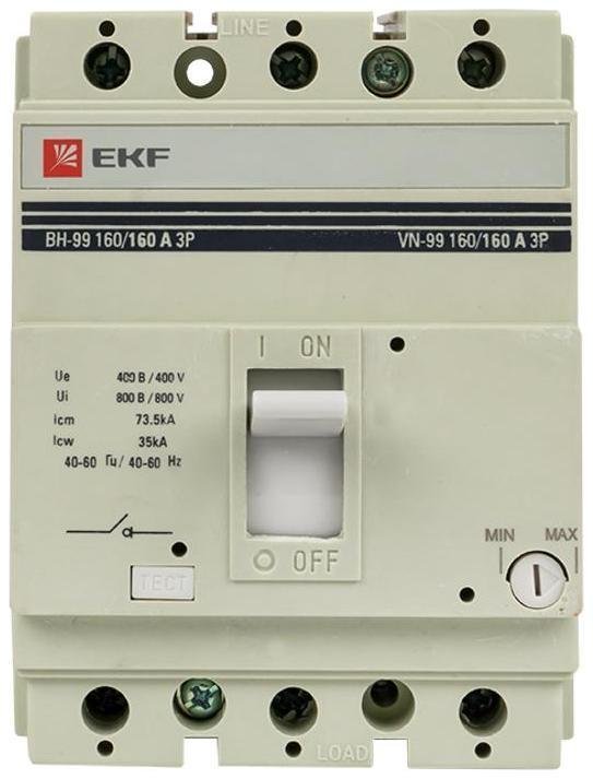 EKF sl99-160-160 Выключатель нагрузки 3п ВН-99 160/160А
