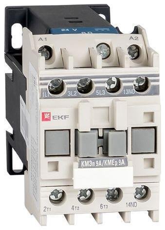 EKF ctr-s-9-24-p Контактор КМЭп 9А кат. 24В DC 1НО PROxima