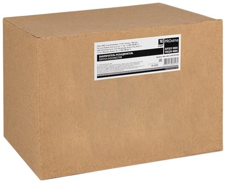 EKF uvr32-37b71250 Выключатель-разъединитель ВР32У-37B71250 400А 2 напр. с дугогасит. камерами съемная лев./прав. рукоятка MAXima