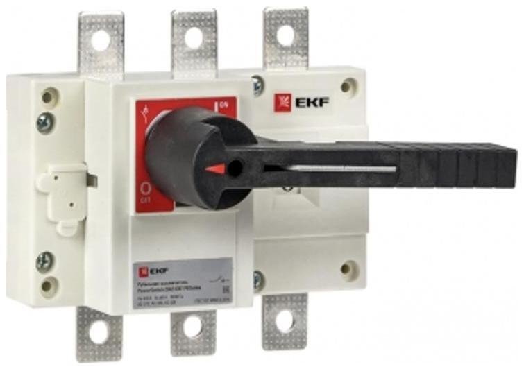EKF psds-250-3 Рубильник-выключатель 3п 250А с рукояткой управления для прямой установки PowerSwitch PROxima