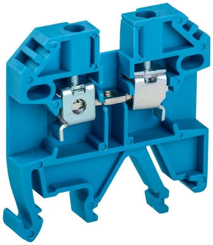 IEK YZN30-002-K07 Клемма винтовая КВИ-2.5кв.мм синяя