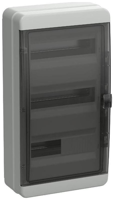 IEK TF5-KP72-N-36-65-K03-K02 Корпус КМПн-36 TEKFOR IP65 черн. прозр. дверь пластик