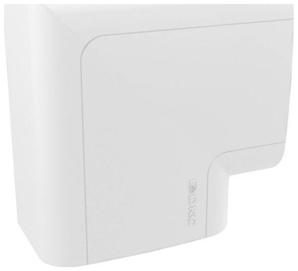 DKC 09503 Угол плоский для кабель-канала 90х50 с разд