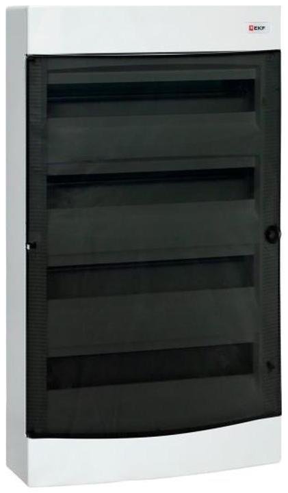 EKF ux-4x18-n Щит распределительный навесной Unix 4x18мод. IP41 прозр. дверь PROxima