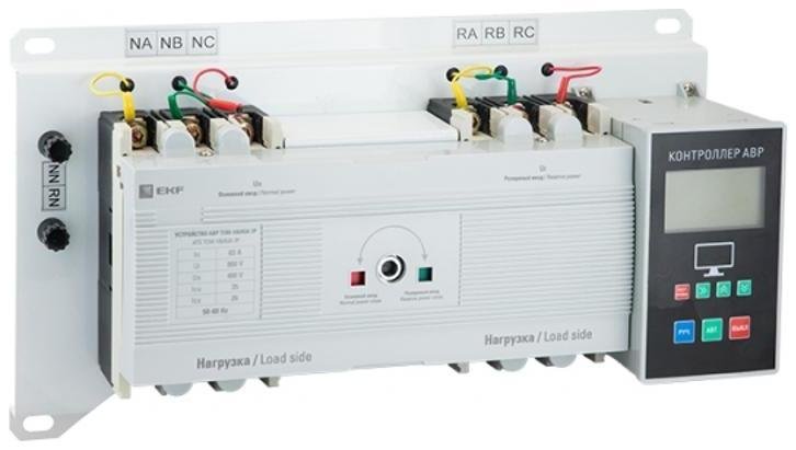 EKF ats-tsm-100A-3p-pro Устройство автоматического ввода резерва АВР 3п 100/100А ТСМ PROxima