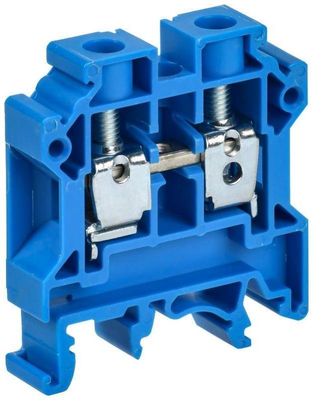 IEK YCT10-00-K07-010 Колодка клеммная CTS ARMAFIX 10кв.мм син