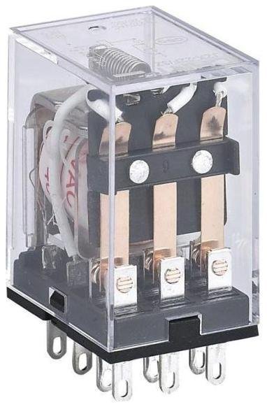 CHINT 285385 Реле промежуточное JZX-22F(D) 4 конт. с инд. LED 3А 24В DC