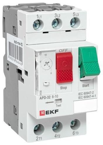 EKF apd-me-10 Выключатель автоматический для защиты двигателя АПД-32 6-10А