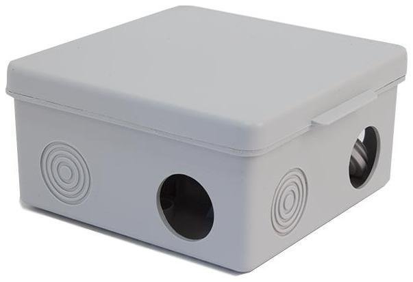 TOKOV electric TKE-KR-100-100-50-C06 Коробка распределительная ОП 100х100х50мм 7 каб. вводов IP54 сер