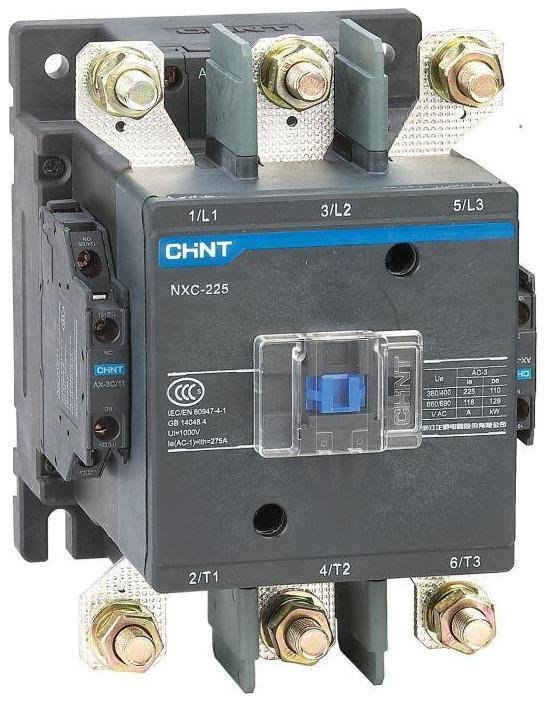 CHINT 836523 Контактор NXC-225 225А кат. 220В AC 2НО+2НЗ AC-3 (R)