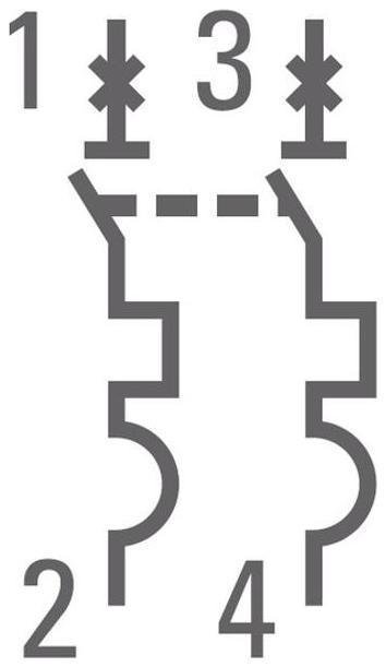 EKF mcb4763-2-10C-pro Выключатель автоматический модульный 2п C 10А 4.5кА ВА 47-63 PROxima