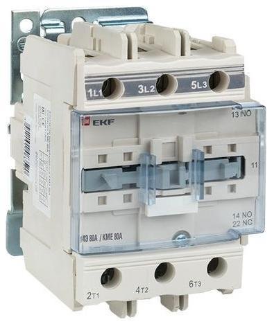 EKF ctr-s-80-220 Контактор КМЭ 80А кат. 220В AC 1НО+1НЗ