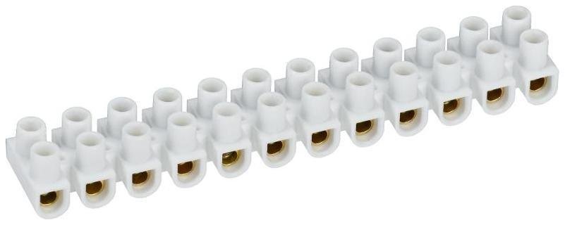 IEK UZV4-020-06 Колодка клеммная ЗВИ-20 н/г 4-10кв.мм 12 пар